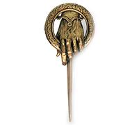 Game Of Thrones Juego de Tronos Mano del Rey Unisex broche Dorado, Aleación de Zinc, [Effekte/Besonderheiten] +