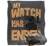 Game of Thrones My Watch Has Ended Manta súper Suave con Tacto Sedoso - 152 x 127 cm