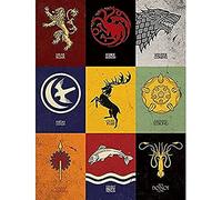 Game of Thrones - Póster de Escudos, 60 x 80 cm