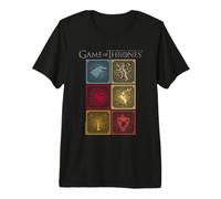 Game of Thrones Stacked House Sigils Camiseta Premium
