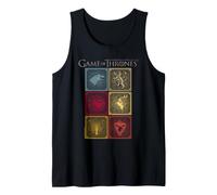 Game of Thrones Stacked House Sigils Camiseta sin Mangas