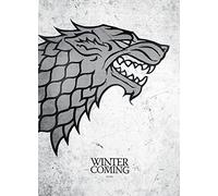 Game of Thrones "Stark en la impresión sobre Lienzo 60 x 80 cm