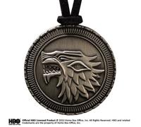 Game Of Thrones Stark Escudo Colgante - Collar Con Colgante Noble Collections
