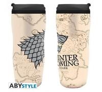 Game Of Thrones Stark Winter Is Coming Taza De Llevar en Plástico Travel Taza