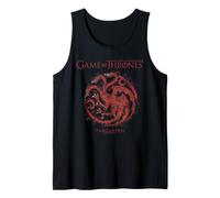 Game of Thrones Targaryen Distressed Sigil Camiseta sin Mangas
