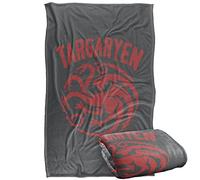 Game Of Thrones The Fire And Blood - Manta de tacto suave y sedoso, 91 x 147 cm