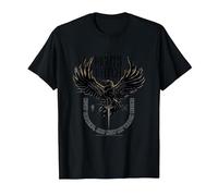 Game of Thrones The Night's Watch Night Gathers Camiseta, Hombre, Negro, S