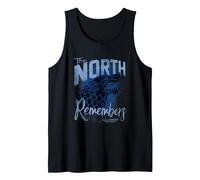 Game of Thrones The North Remembers Camiseta sin Mangas, Hombre, Negro, XXL