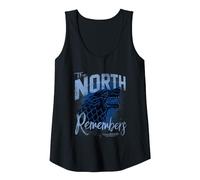 Game of Thrones The North Remembers Camiseta sin Mangas, Mujer, Negro, XL