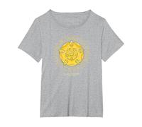 Game of Thrones Tyrell Burst Sigil Camiseta, Mujer Tallas Grandes, Gris Jaspeado, 4XL Grande
