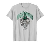 Game of Thrones Varsity Hightower Camiseta, Hombre, Plata, L