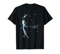 Game of Thrones White Walker Snow Portrait Camiseta