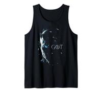 Game of Thrones White Walker Snow Portrait Camiseta sin Mangas