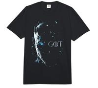 Game of Thrones White Walker Snow Portrait Comfort Colors Adult Heavyweight T-Shirt