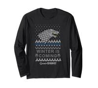 Game of Thrones Winter Is Coming Navidad Manga Larga