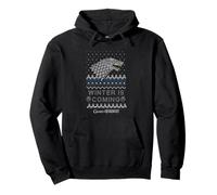 Game of Thrones Winter Is Coming Navidad Sudadera con Capucha