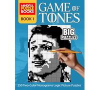 Game of Tones: 250 Two-Color Nonograms Logic Picture Puzzles
