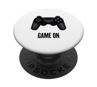 Game On - Juegos en línea de computadora, Videojuegos, PS, Regalo para PC PopSockets PopGrip Adhesivo