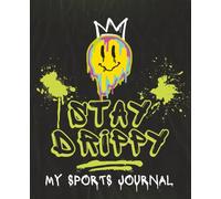Game On! Kids Sports Drippy Adventure Journal - 7.25 x 9.5 Wide Ruled 100 pages