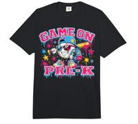Game On Pre-K Back to School Baseball Drip Preschool Boys Comfort Colors Adult Heavyweight T-Shirt