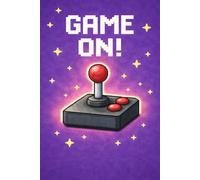 Game On! Retro Gaming Notebook for Kids: 100 Lined Pages | Fun Gamer Journal for Boys & Girls | School, Writing & Drawing Notebook