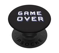 Game Over Gaming Gamer PopSockets PopGrip Intercambiable