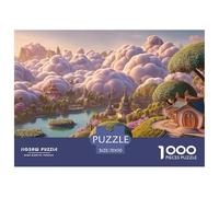Game Scene in A Cartoon Style 1000 Piezas Papel Premium Rompecabezas Dreamy Nature Desafiante Jigsaw Educativo Adultos 70x50cm/1000pcs
