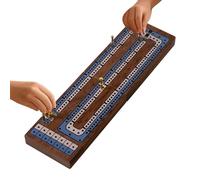 Game Scoreboard Set - Card Table Counter Wood Metal 28x7.7x1.8cm, Travel Folding Play Kit | Interactive Learning Tool, Family Gathering Activity , School Nursery Party Entertainment System For Kids Ad