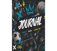 Game Themed Journal Cover for Kids to Write Down Thoughts & Memories! This journal provides the perfect place for young writers to record their ... feelings, and let their creativity shine.