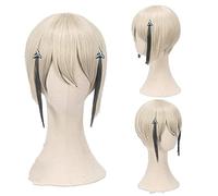 Game Touken Ranbu Online Hyuga Masamune Cosplay Wig Anime Game Role Play Synthetic Hair Wig + Wig cap