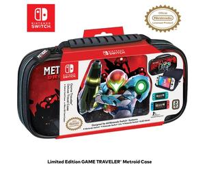 Game Traveler Nacon Deluxe Travel Case Metroid Dread para Nintendo Switch, Switch Lite y Switch OLED