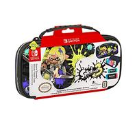 Game Traveler Splatoon 3 Nintendo Switch Case - Switch OLED Case for Switch OLED, Switch & Switch Lite, Adjustable Viewing Stand & Game Storage, Deluxe Handle, Licensed Nintendo Switch game case