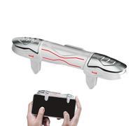 Game Trigger Mobile - Gatillo de teléfono con cuatro dedos de 10x1,5x2 cm, accesorios para juegos con control de agarre sensible, gatillo de presión | Diseño ergonómico ABS soporte estable tra
