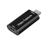 Game Video Capturing Card USB 2.0 to HDTV 1080P 30Hz Recorder Gaming Camcorder Live Streaming Low Latency Converter Recorder