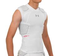 Gameday Armour Pro 5 Pad Top Youth White S