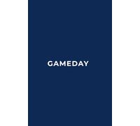 GAMEDAY - BLUE AND WHITE Edition | Premium Lined Journal | 6" x 9" | Soft Cover | 120+ Pages: A Bold, Team-Inspired Writing Notebook - Perfect for School, Game Day Notes, or Thoughtful Gifts