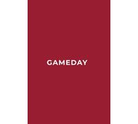 GAMEDAY - CRIMSON Edition | Premium Lined Journal | 6" x 9" | Soft Cover | 120+ Pages: A Bold, Team-Inspired Writing Notebook - Perfect for School, Game Day Notes, or Thoughtful Gifts