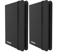 GAMEGEN!C- Casual Album 8-Pocket Black, Color Negro (Gamegenic GGS32010ML) (Paquete de 2)