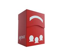 GAMEGEN!C- KeyForgeTM Gemini Deck Box Red - Caja para Cartas, Color Rojo (GG2504)