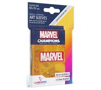 GAMEGEN!C Marvel Champions Sleeves G10107, Naranja (Orange)
