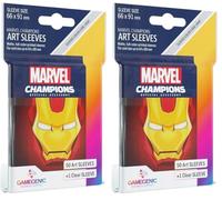 GAMEGEN!C Marvel Champions Sleeves Iron Man, Color (G10091) (Paquete de 2)