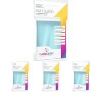 GAMEGEN!C- Pack Inner Sleeves (100), Color clear (GGS10013ML), Paquete de 4