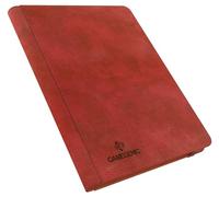 GAMEGEN!C Prime Album 18-Pocket Red, Color Rojo (Gamegenic GG3108) | Álbum de recortes de 20 páginas, 18 bolsillos con ranura lateral para tarjetas, hasta 360 tarjetas envueltas, color rojo
