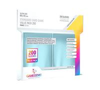 GAMEGEN!C- Value Pack Standard Sleeves (200), Color Clear (GGS10071ML)