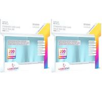 GAMEGEN!C- Value Pack Standard Sleeves (200), Color Clear (GGS10071ML) (Paquete de 2)