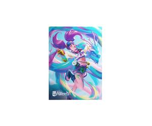Gamegenic | Altered: Art Sleeves Nevenka | Accesorio de Juego | ¡Protege tus cartas de Altered® con estilo!