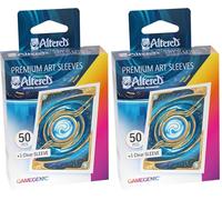 Gamegenic Altered: Art Sleeves The Crow's Eye, Protege Tus Cartas de Altered con Estilo, Fundas Oficiales para el Juego de Cartas de coleccionables Altered (Paquete de 2)