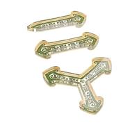 Gamegenic Arkham Horror: Connector Tokens, Set de 25 Fichas de Conexión de Acrílico Premium, Marcadores para Localizaciones de LCG, Accesorios Oficiales