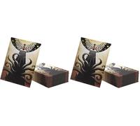 Gamegenic Arkham Horror: Encounter Art Sleeves, 50 Fundas de Protección con Arte Oficial para Cartas de Tamaño Estándar, Impresión a Todo Color, Ideal para LCG y TCG (Paquete de 2)