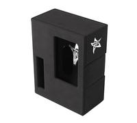 Gamegenic Arkham Horror Investigator Deck Tome - New Edition Gray Neutral, Caja para Mazos Premium, Capacidad 60 Cartas con Funda, Cierre Magnético y Ventanas de Identificación